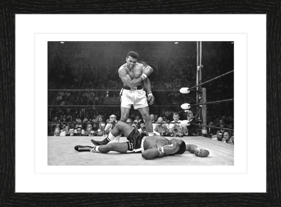 30 x 20 cm, Framed - Black Oak (B&W) John Rooney