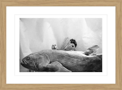 30 x 20 cm, Framed - Oak (B&W) François Le Diascorn