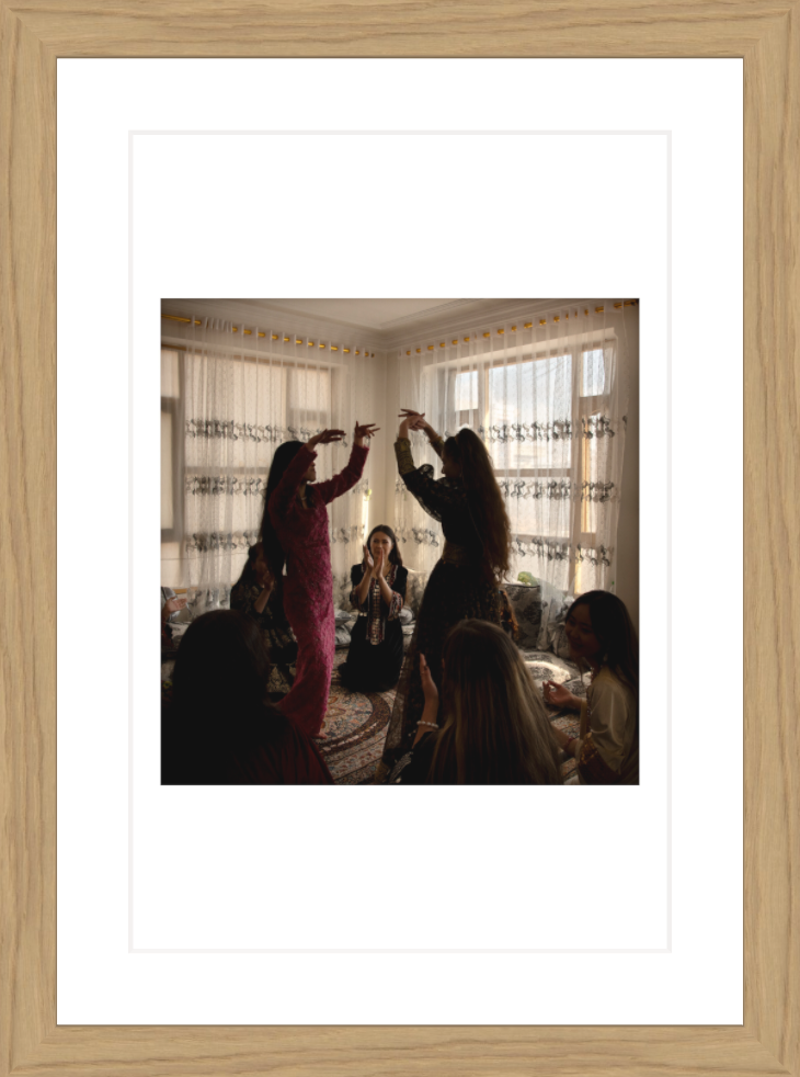 20 x 30 cm, Framed - Oak Kiana Hayeri