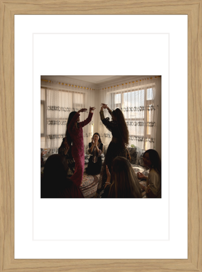 20 x 30 cm, Framed - Oak Kiana Hayeri