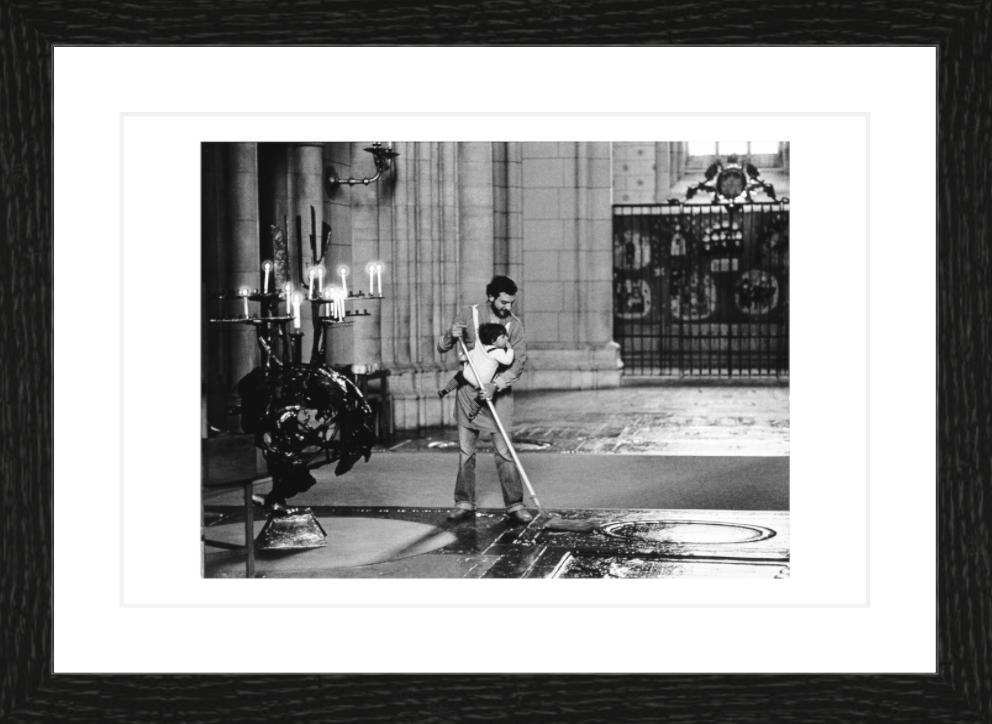 30 x 20 cm, Framed - Black Oak (B&W) Folke Hellberg