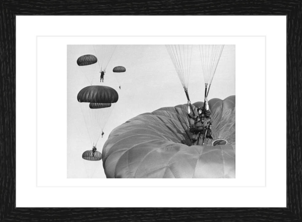 30 x 20 cm, Framed - Black Oak (B&W) Dozier Mobley