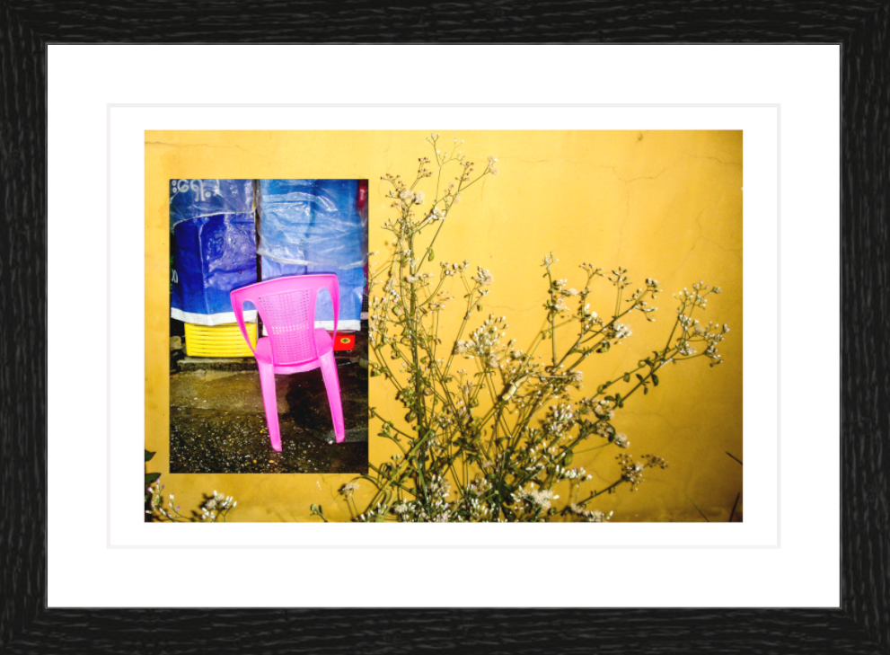 30 x 20 cm, Framed - Black Oak Shwe Wutt Hmon