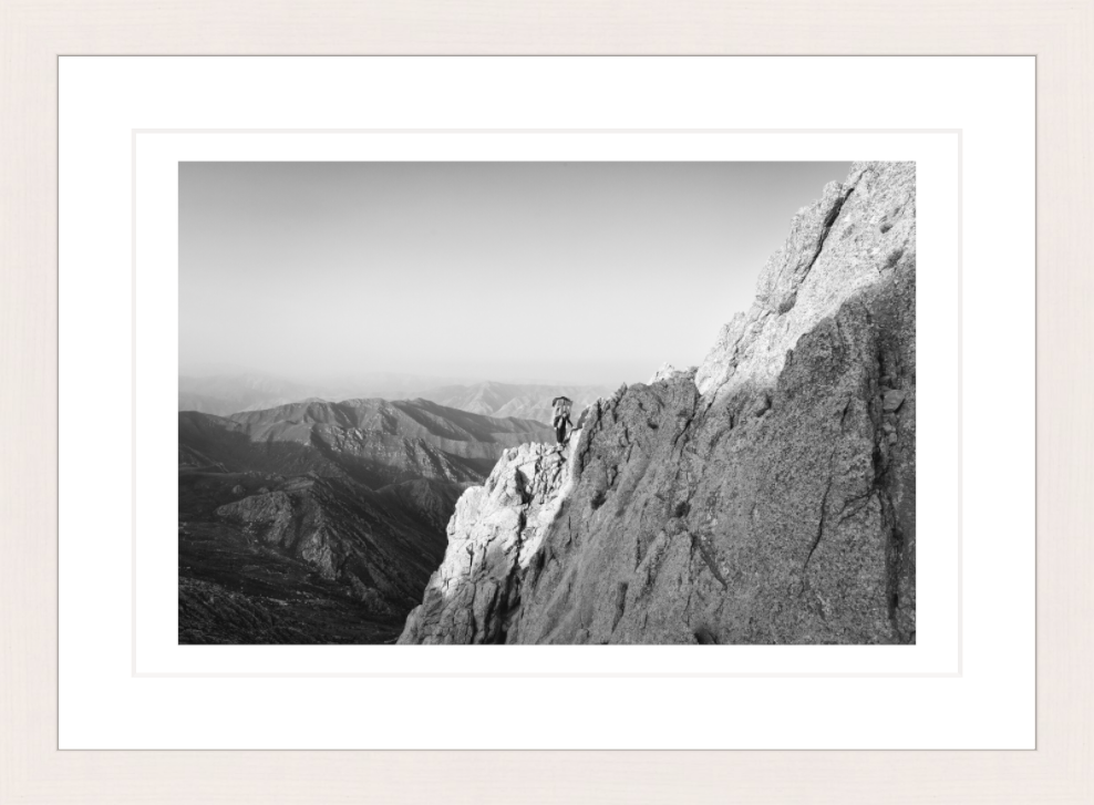 30 x 20 cm, Framed - White Maple (B&W) Ebrahim Alipoor