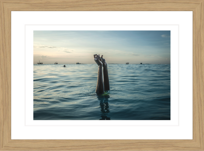 30 x 20 cm, Framed - Oak Anna Boyiazis