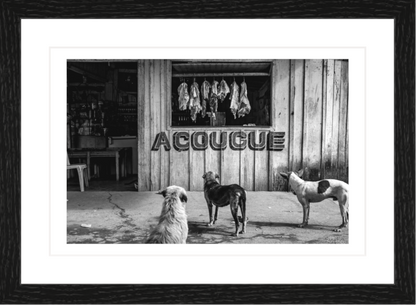 30 x 20 cm, Framed - Black Oak (B&W) Lalo de Almeida