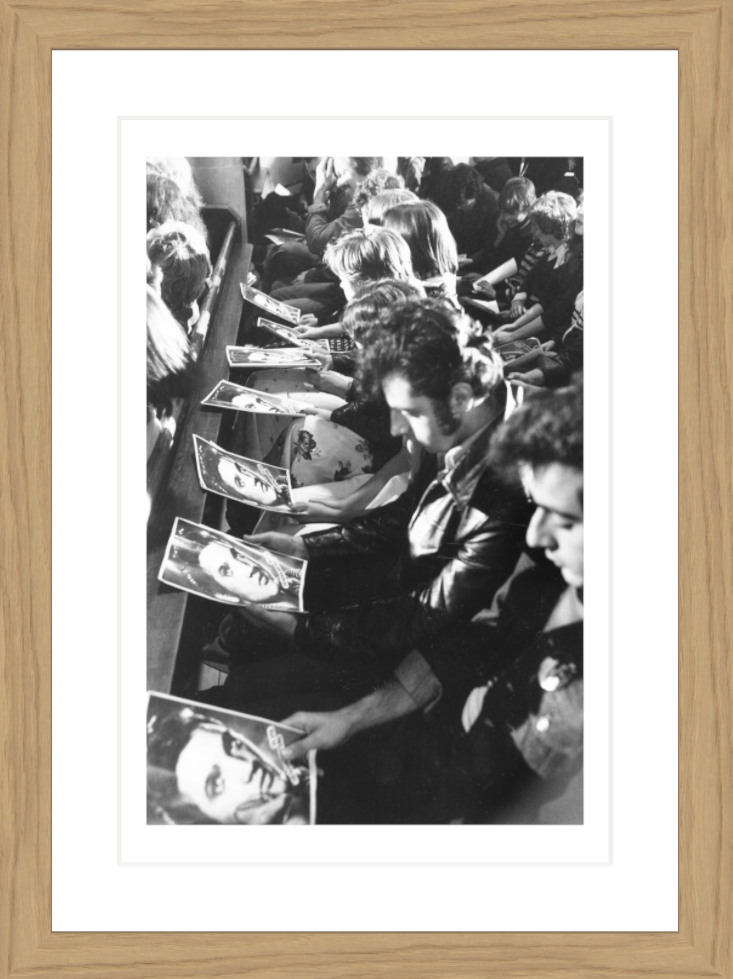 20 x 30 cm, Framed - Oak (B&W) John Downing