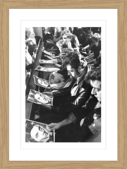 20 x 30 cm, Framed - Oak (B&W) John Downing