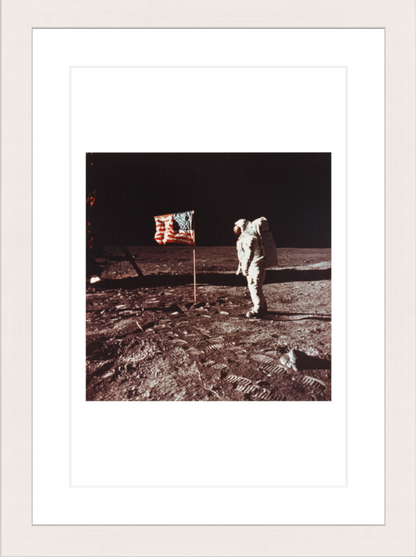 20 x 30 cm, Framed - White Maple Neil Armstrong