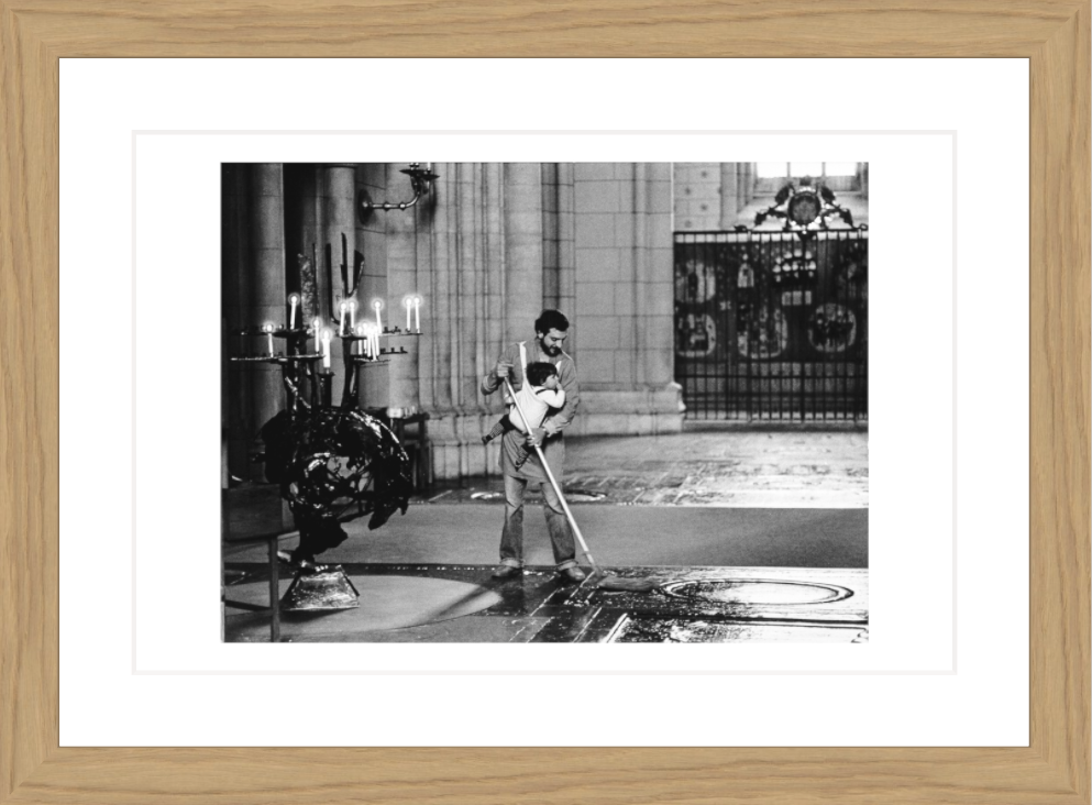 30 x 20 cm, Framed - Oak (B&W) Folke Hellberg