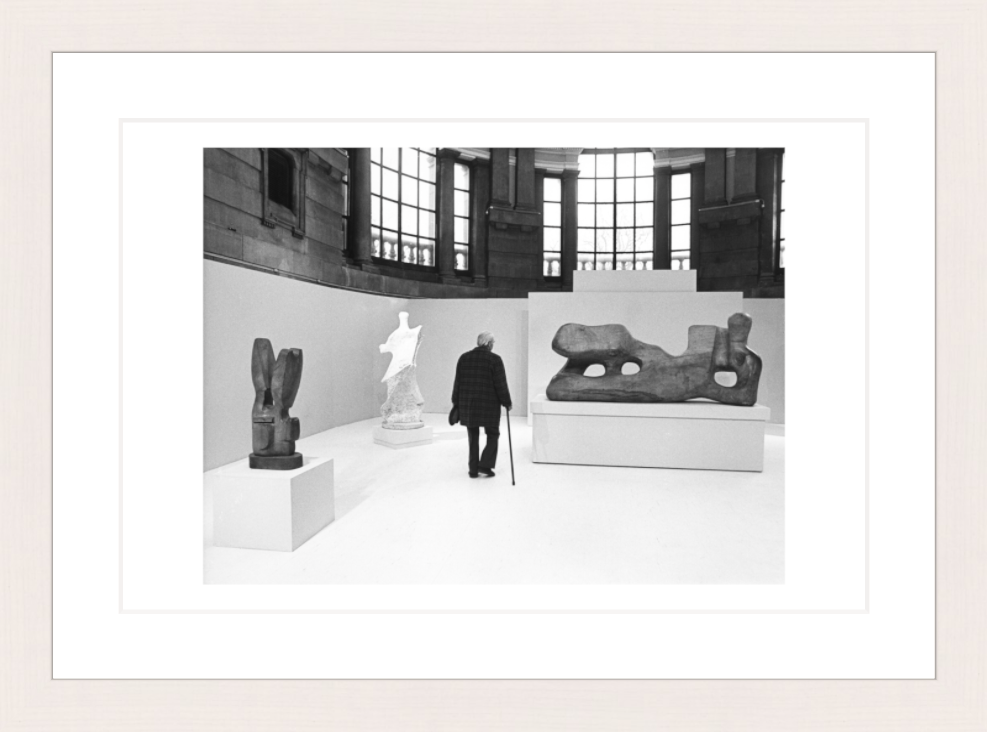 30 x 20 cm, Framed - White Maple (B&W) John A. Varley