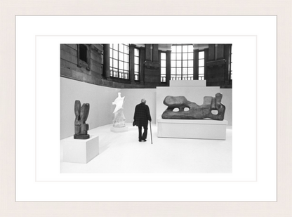 30 x 20 cm, Framed - White Maple (B&W) John A. Varley