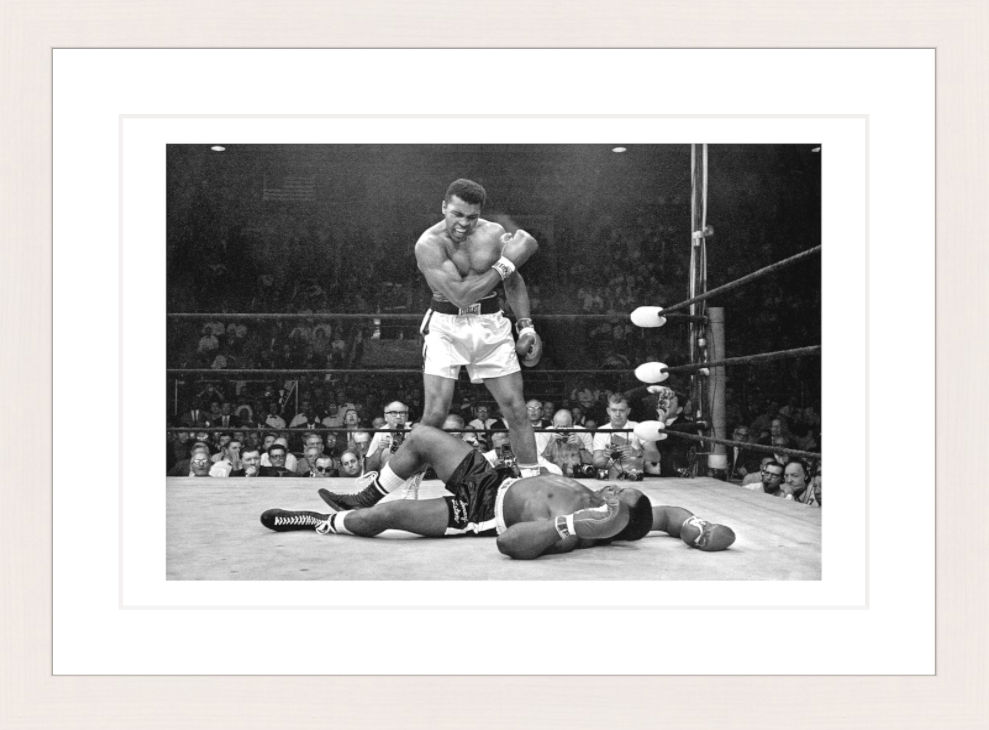 30 x 20 cm, Framed - White Maple (B&W) John Rooney