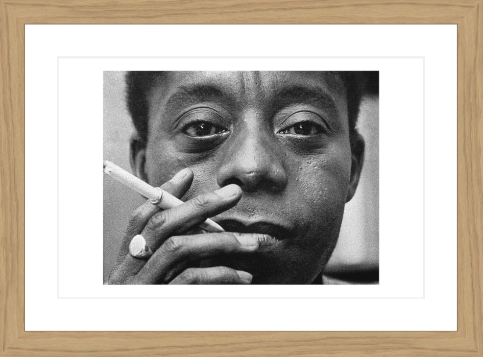 30 x 20 cm, Framed - Oak (B&W) Ekkehart Sachse