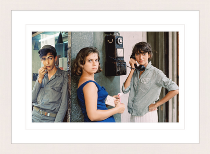 30 x 20 cm, Framed - White Maple Ed van der Elsken