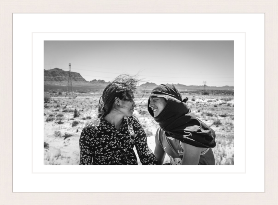 30 x 20 cm, Framed - White Maple (B&W) Alejandro Cegarra