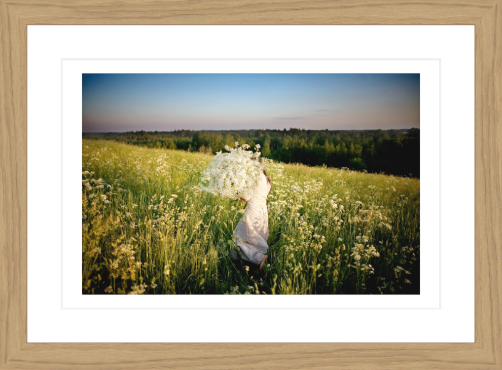 30 x 20 cm, Framed - Oak Espen Rasmussen