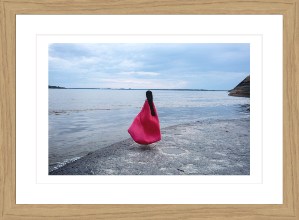 30 x 20 cm, Framed - Oak Juanita Escobar