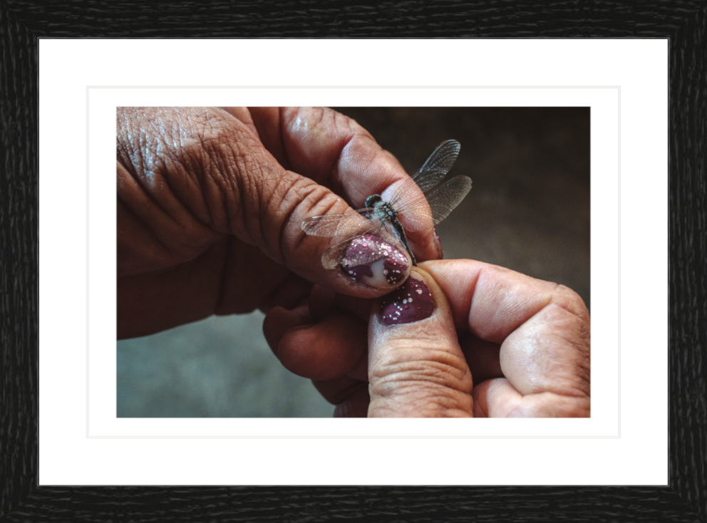 30 x 20 cm, Framed - Black Oak Hannah Reyes Morales