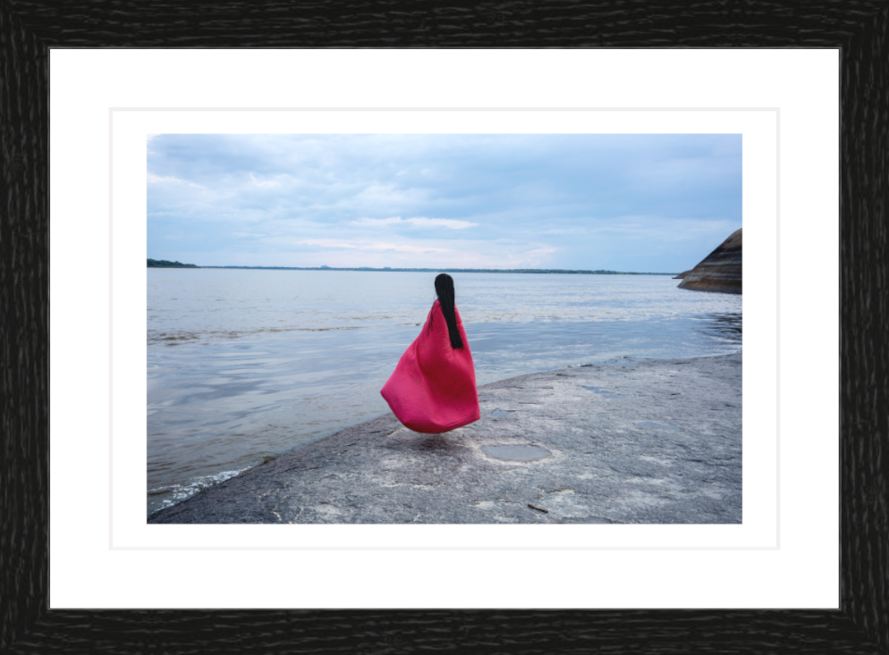 30 x 20 cm, Framed - Black Oak Juanita Escobar