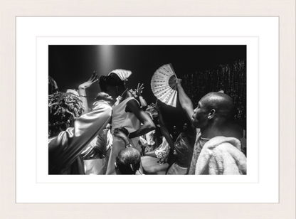 30 x 20 cm, Framed - White Maple (B&W) Temiloluwa Johnson