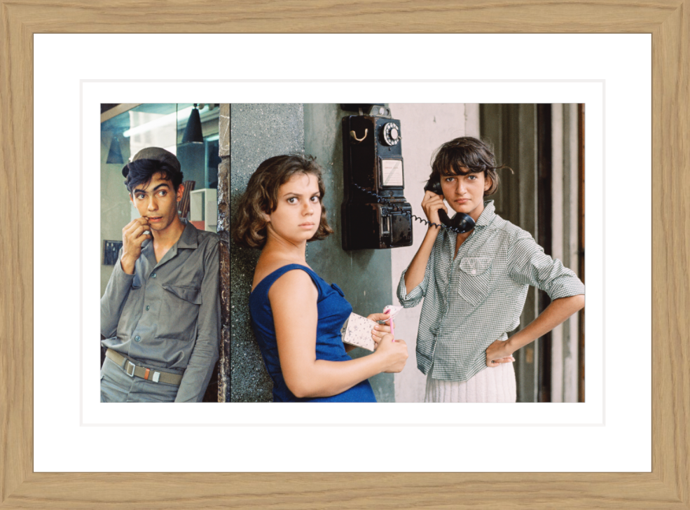 30 x 20 cm, Framed - Oak Ed van der Elsken