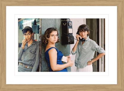 30 x 20 cm, Framed - Oak Ed van der Elsken