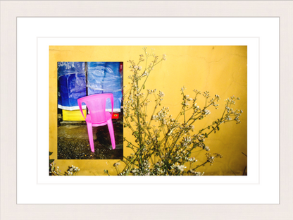 30 x 20 cm, Framed - White Maple Shwe Wutt Hmon