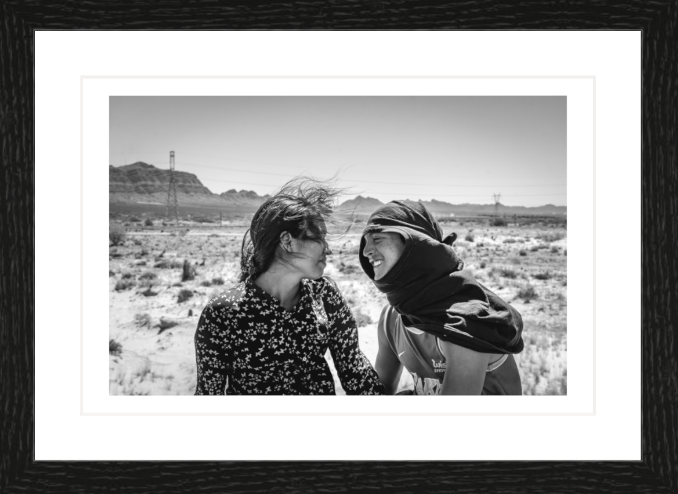 30 x 20 cm, Framed - Black Oak (B&W) Alejandro Cegarra