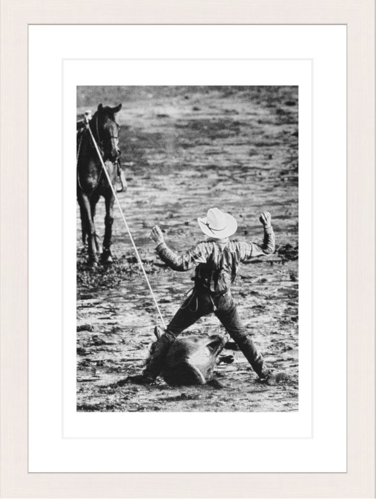 20 x 30 cm, Framed - White Maple (B&W) Klaas Jan van der Weij