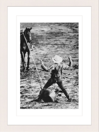 20 x 30 cm, Framed - White Maple (B&W) Klaas Jan van der Weij