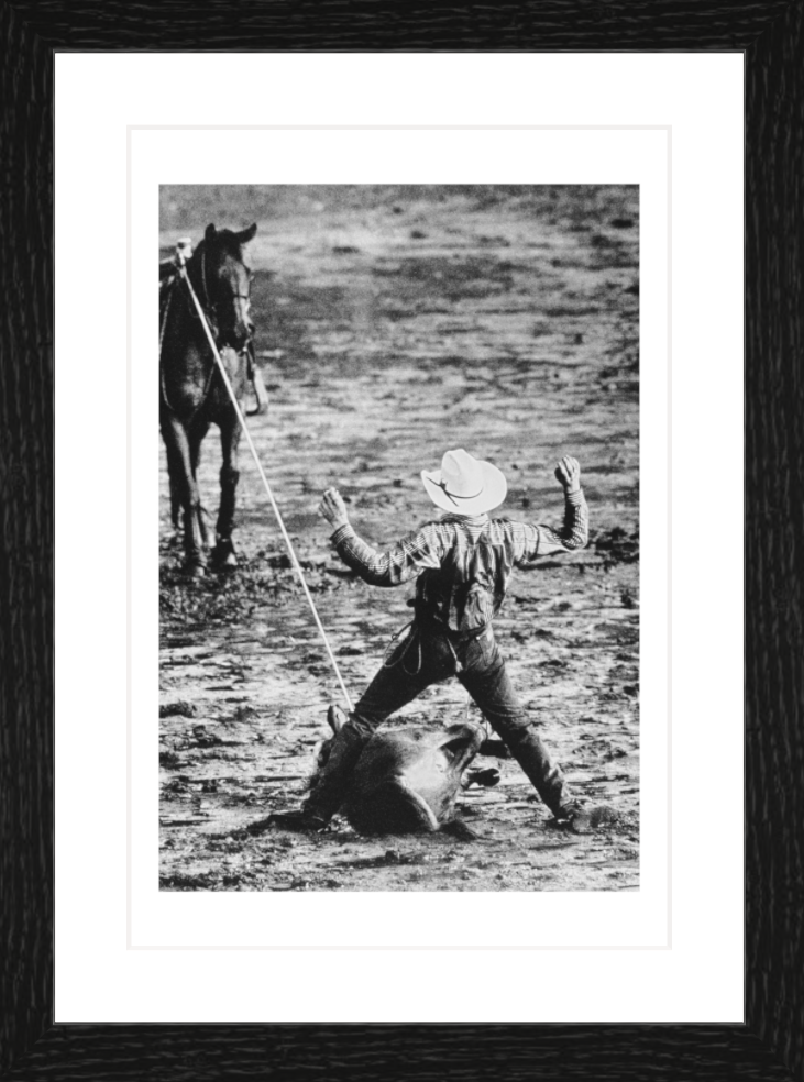 20 x 30 cm, Framed - Black Oak (B&W) Klaas Jan van der Weij