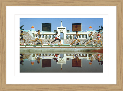 30 x 20 cm, Framed - Oak José Azel