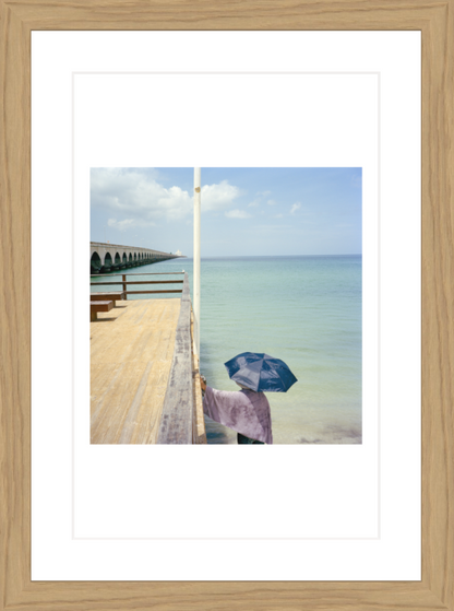 20 x 30 cm, Framed - Oak Michael Vince Kim