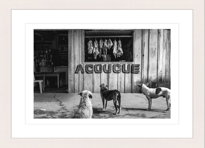 30 x 20 cm, Framed - White Maple (B&W) Lalo de Almeida