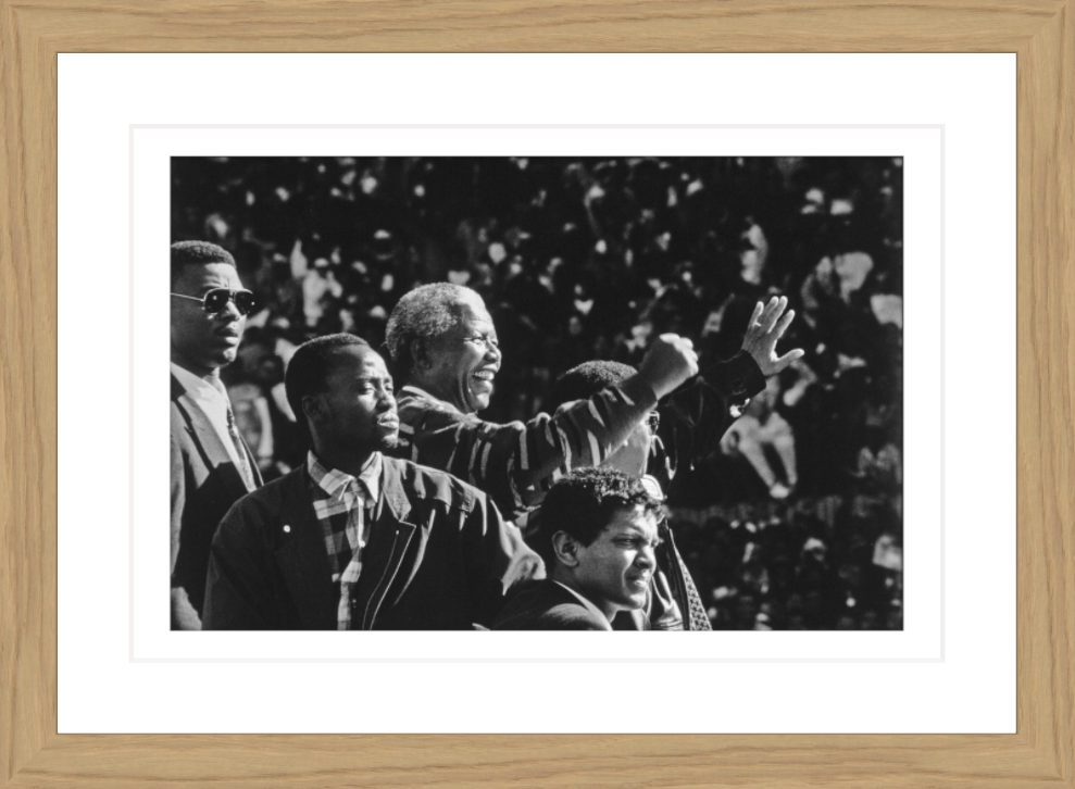 30 x 20 cm, Framed - Oak (B&W) George Hallett