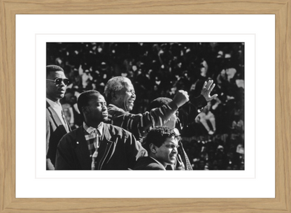 30 x 20 cm, Framed - Oak (B&W) George Hallett