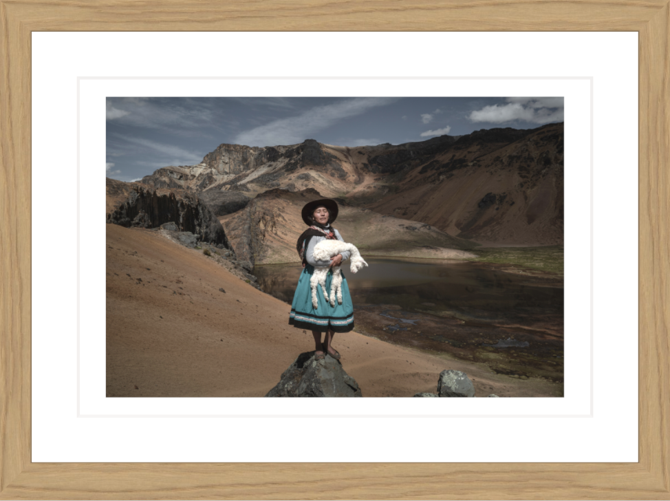 30 x 20 cm, Framed - Oak Alessandro Cinque