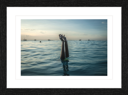 30 x 20 cm, Framed - Black Oak Anna Boyiazis