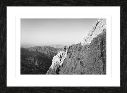 30 x 20 cm, Framed - Black Oak (B&W) Ebrahim Alipoor